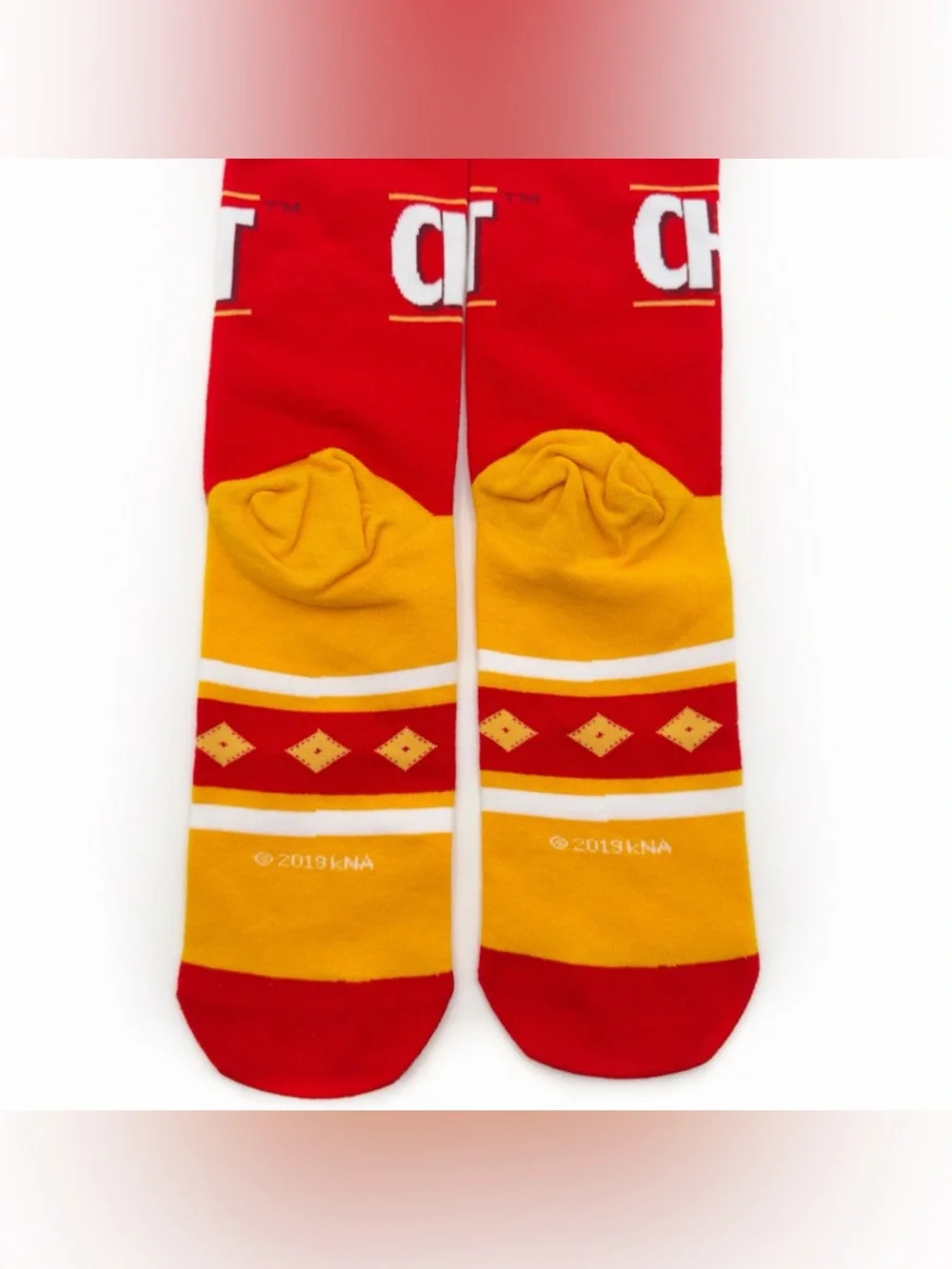 Odd Sox Cheez-It Crackers Crew Socks Mens Womens Cheezits Fun Novelty Gift